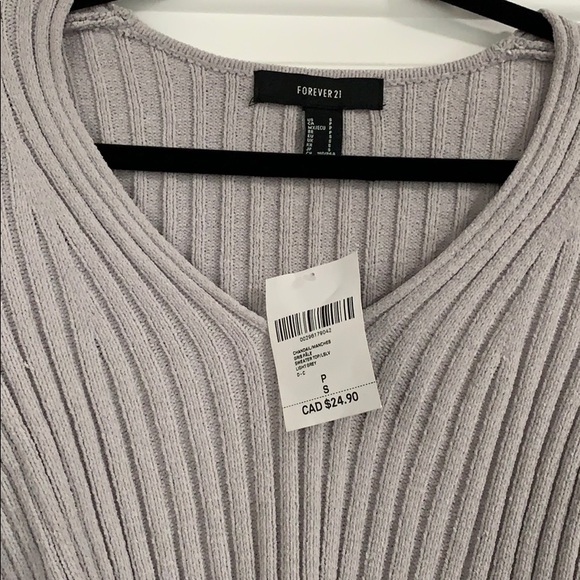 GREY KNIT SWEATER - Picture 2 of 2